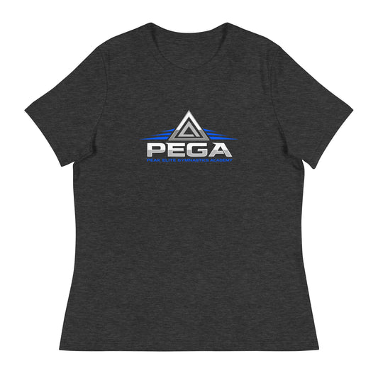 Performance | Women's Relaxed T Shirt | PEGA | Summit Elite Logo