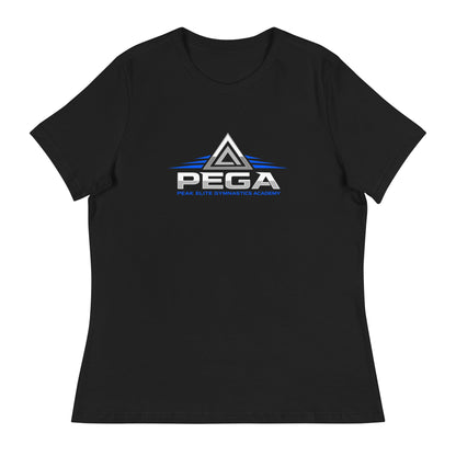 Performance | Women's Relaxed T Shirt | PEGA | Summit Elite Logo