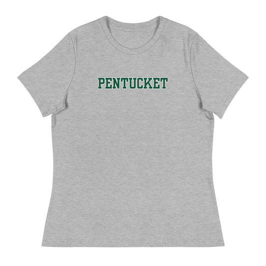 Performance | Women's Relaxed T Shirt | Pentucket Youth Football and Cheer | Script Logo