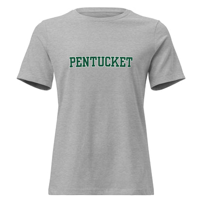 Performance | Women's Relaxed T Shirt | Pentucket Youth Football and Cheer | Script Logo