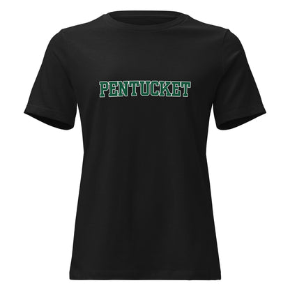 Performance | Women's Relaxed T Shirt | Pentucket Youth Football and Cheer | Script Logo