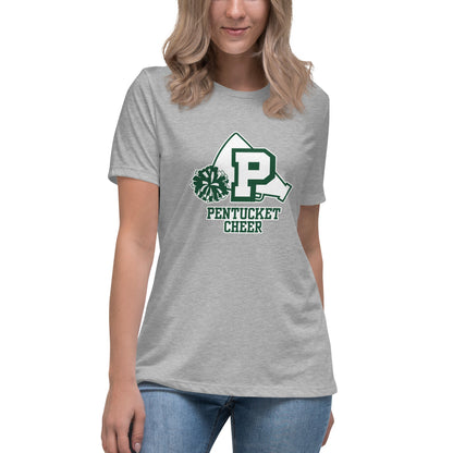 Performance | Women's Relaxed T Shirt | Pentucket Youth Football and Cheer | Sideline Vanguard Logo
