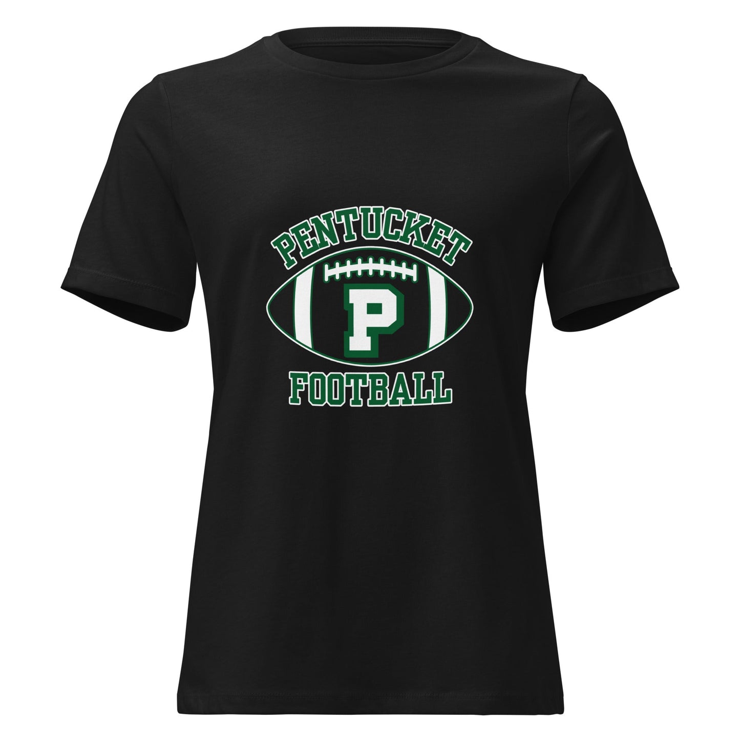 Performance | Women's Relaxed T Shirt | Pentucket Youth Football and Cheer | Varsity Badge Logo