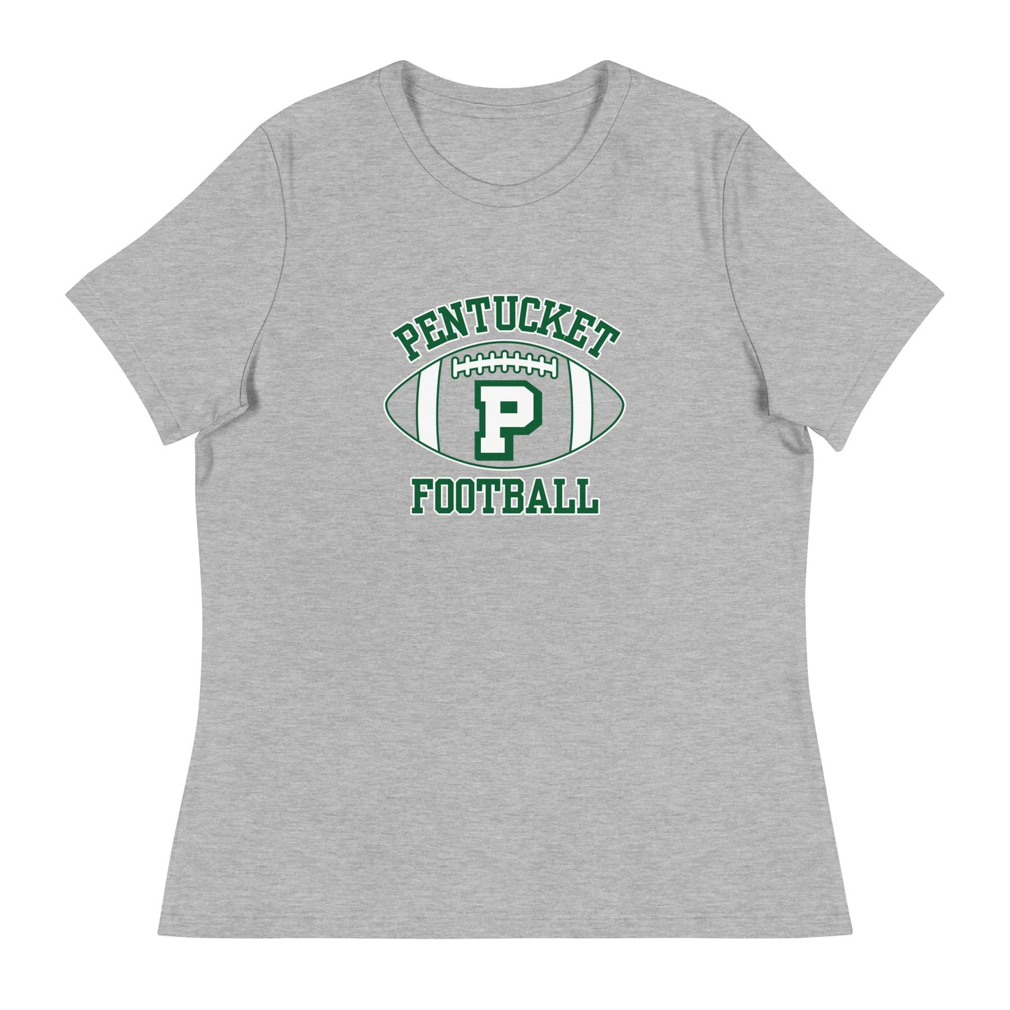 Performance | Women's Relaxed T Shirt | Pentucket Youth Football and Cheer | Varsity Badge Logo