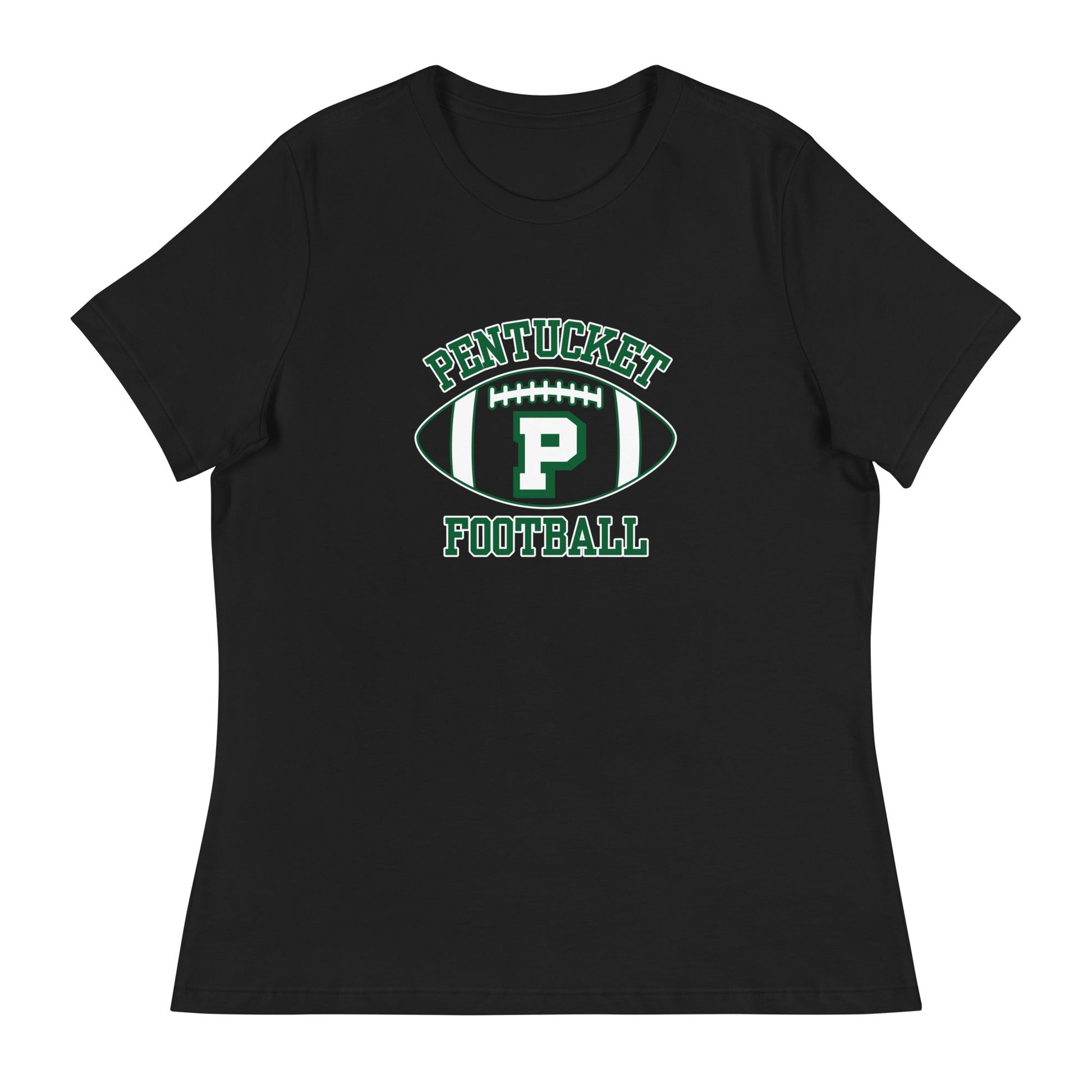 Performance | Women's Relaxed T Shirt | Pentucket Youth Football and Cheer | Varsity Badge Logo