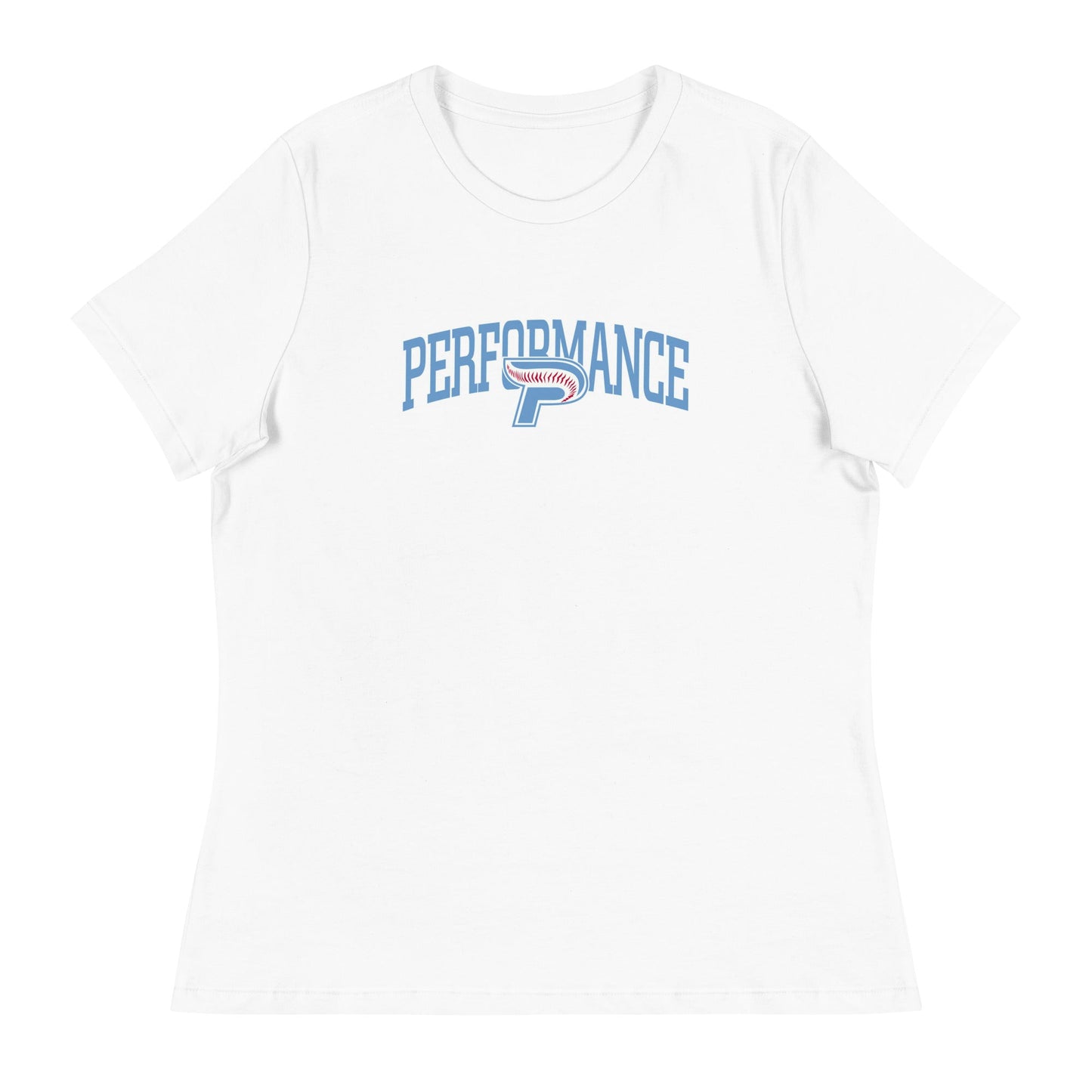 Performance | Women's Relaxed T Shirt | Performance Baseball | Script Logo