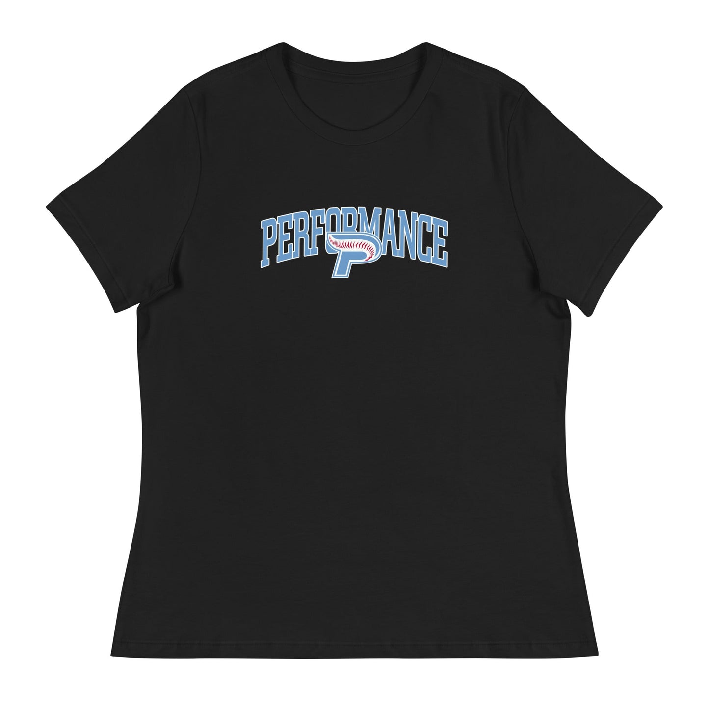 Performance | Women's Relaxed T Shirt | Performance Baseball | Script Logo