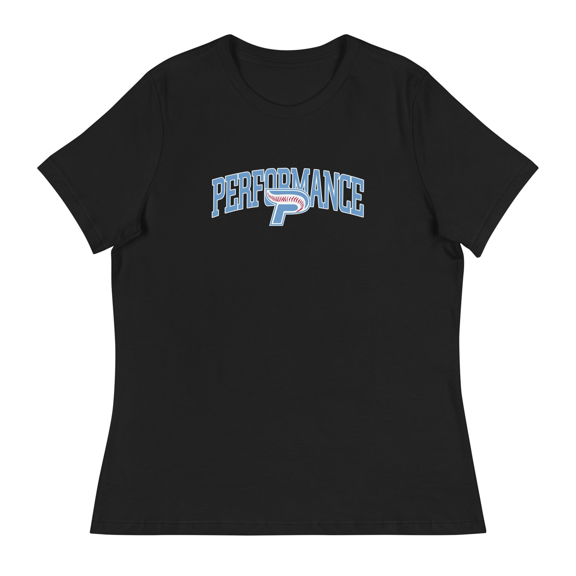 Performance | Women's Relaxed T Shirt | Performance Baseball | Script Logo