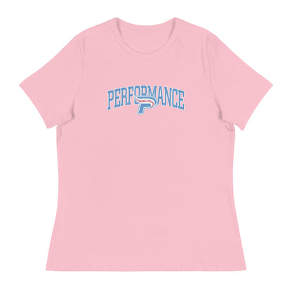 Performance | Women's Relaxed T Shirt | Performance Baseball | Script Logo