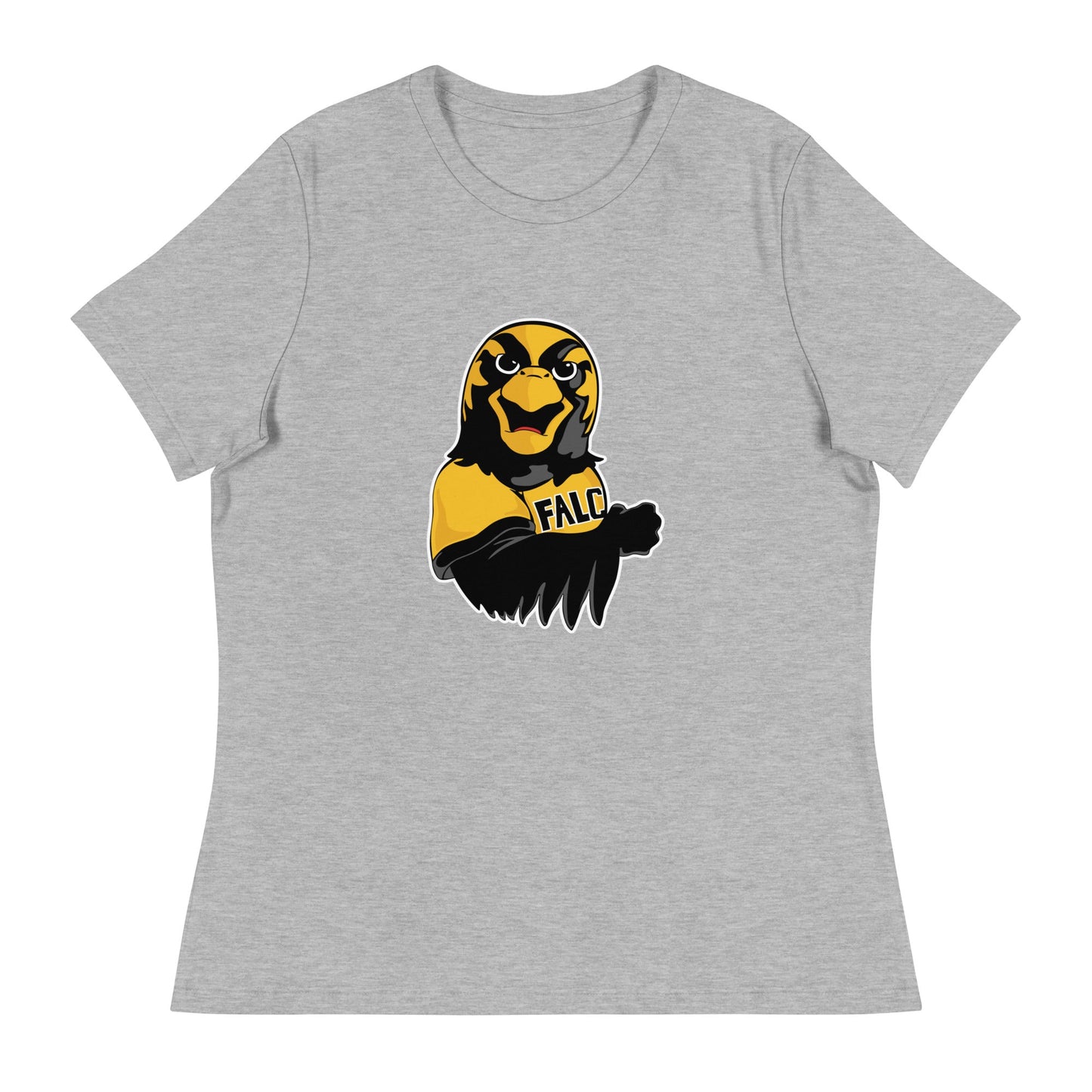 Performance | Women's Relaxed T Shirt | Pfeiffer University Golf | Mascot Logo