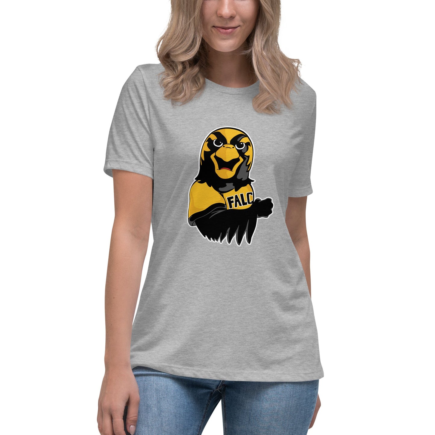 Performance | Women's Relaxed T Shirt | Pfeiffer University Golf | Mascot Logo