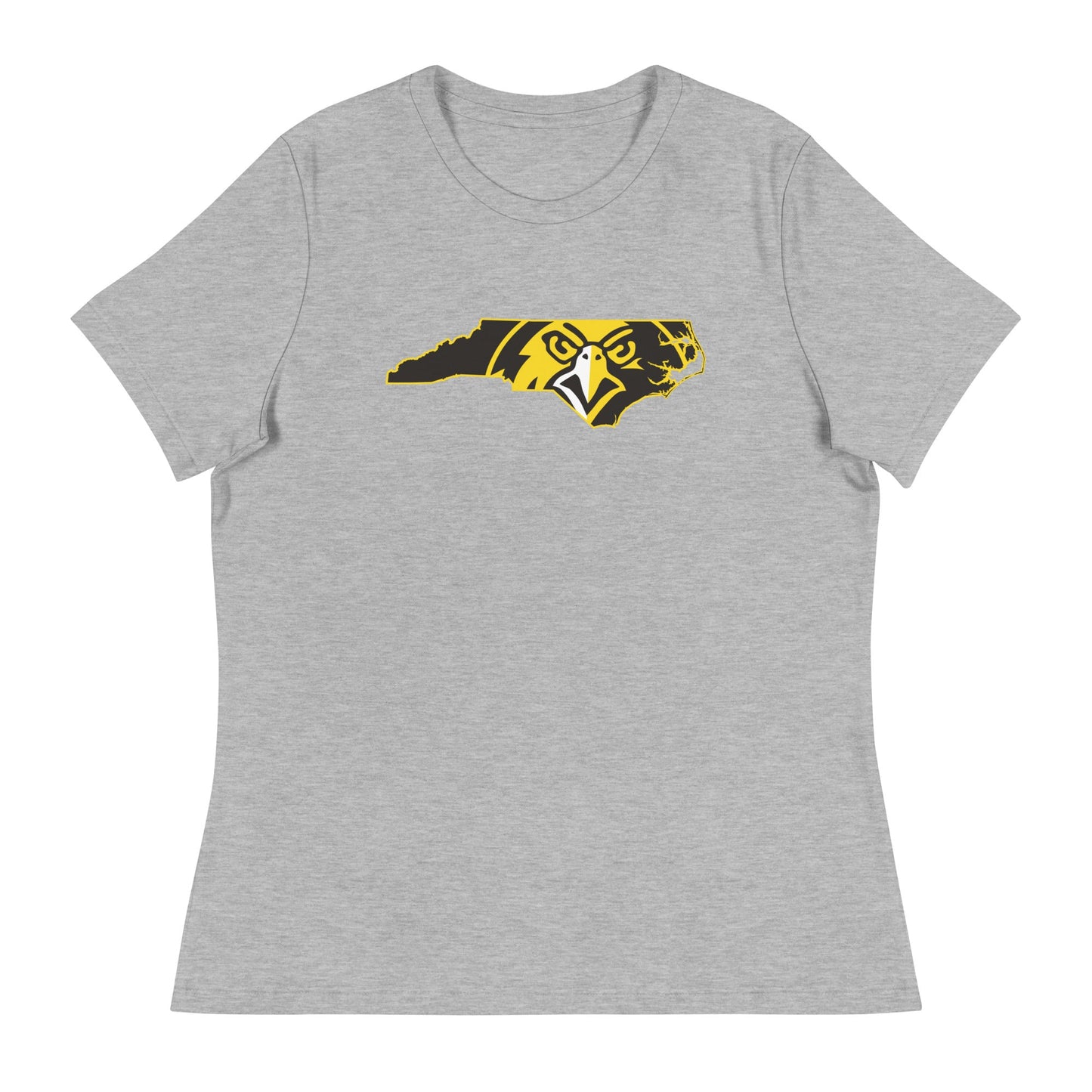 Performance | Women's Relaxed T Shirt | Pfeiffer University Golf | NC Logo