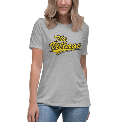 Performance | Women's Relaxed T Shirt | Pfeiffer University Golf | Village Logo