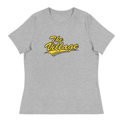 Performance | Women's Relaxed T Shirt | Pfeiffer University Golf | Village Logo