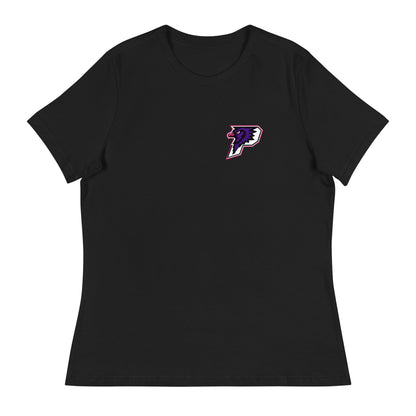 Performance | Women's Relaxed T Shirt | Phoenix Fastpitch | Apex P-Hawks Logo
