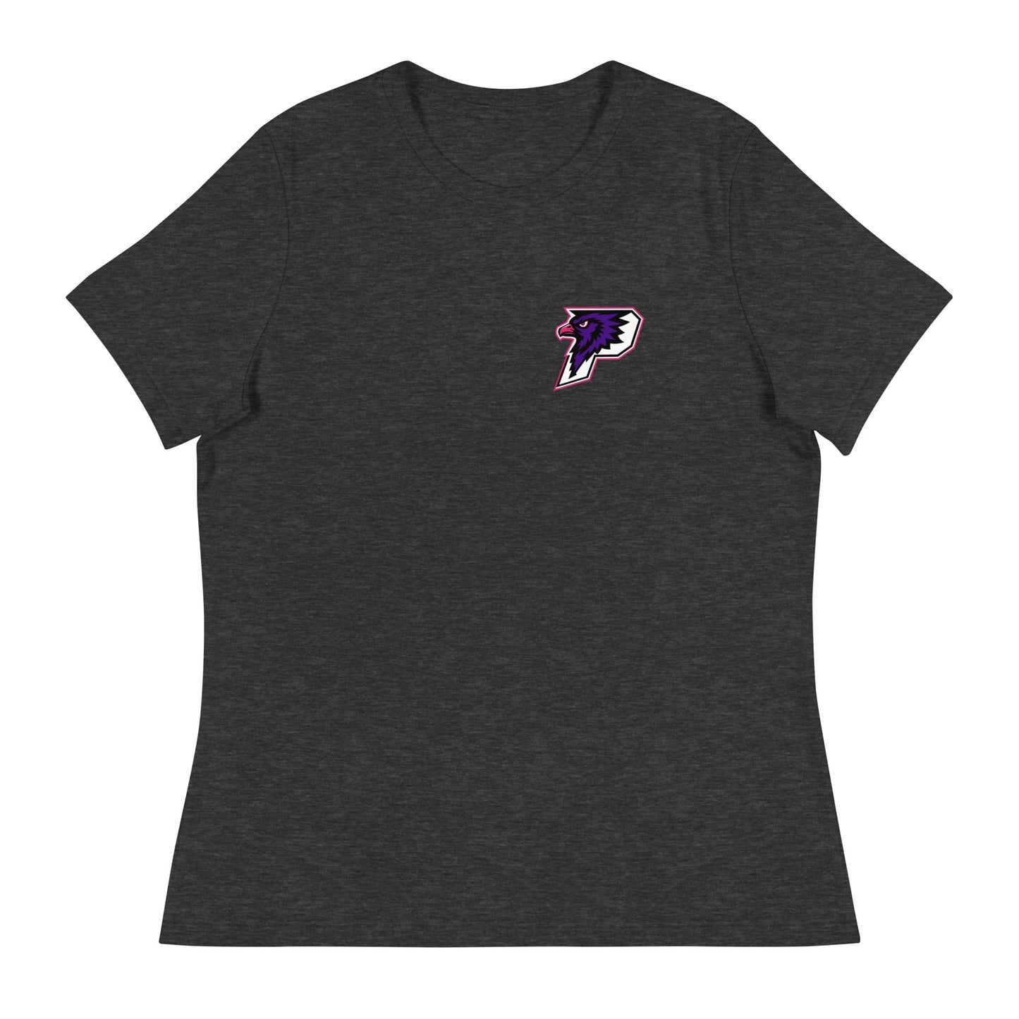 Performance | Women's Relaxed T Shirt | Phoenix Fastpitch | Apex P-Hawks Logo