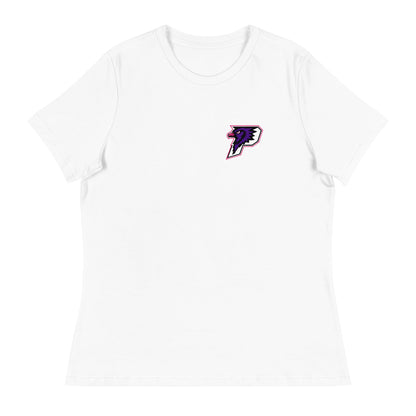 Performance | Women's Relaxed T Shirt | Phoenix Fastpitch | Apex P-Hawks Logo
