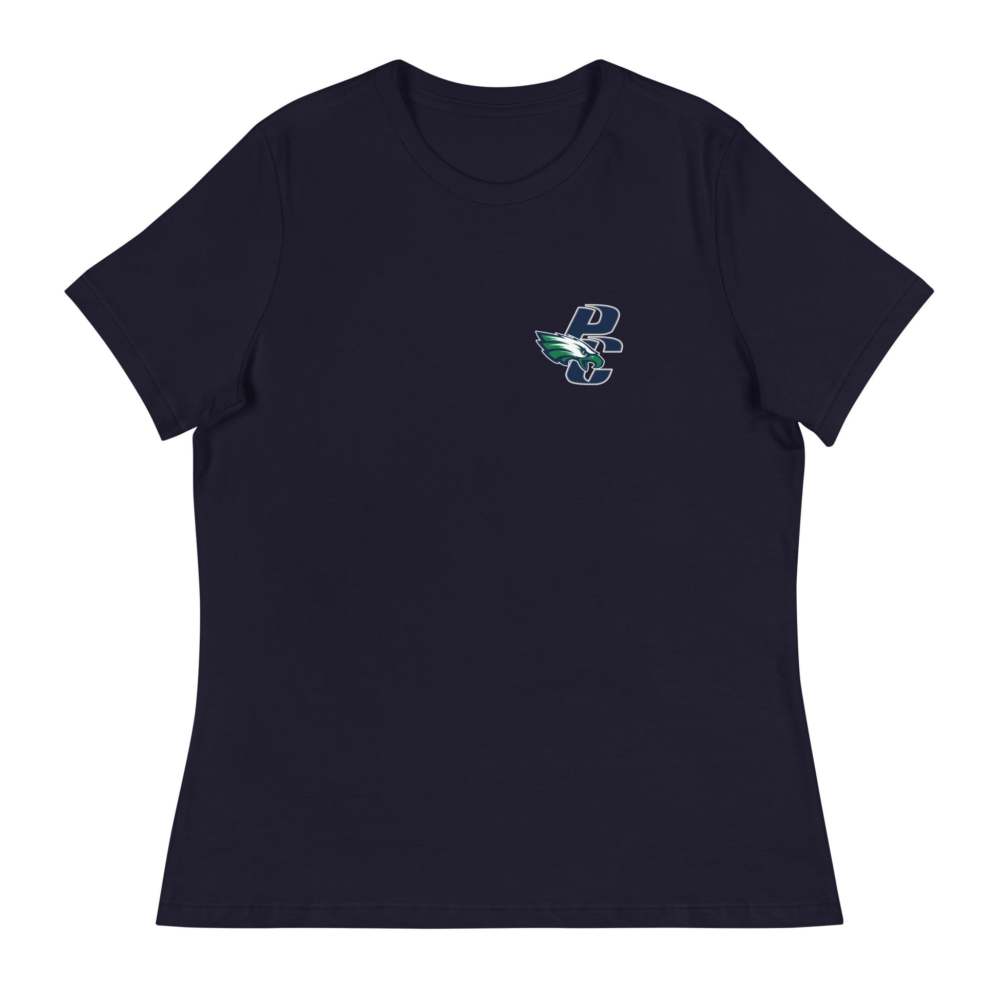 Performance | Women's Relaxed T Shirt | PINE CREEK SWIM & DIVE | PC Mascot Logo