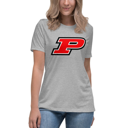 Performance | Women's Relaxed T Shirt | Pisgah Rec League | Block P Logo