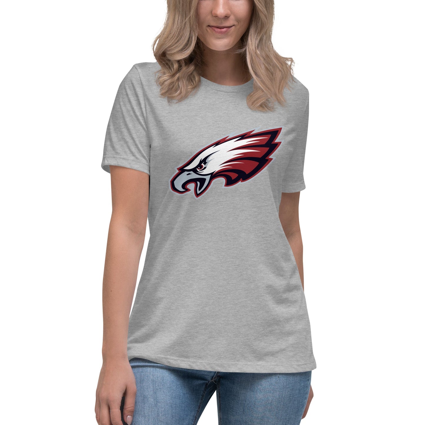 Performance | Women's Relaxed T Shirt | Pisgah Rec League | Eagle Logo