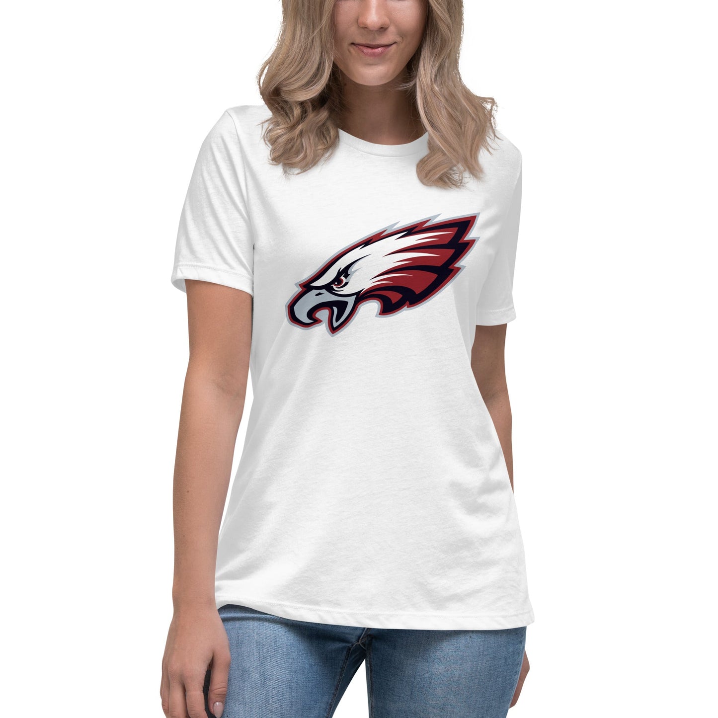 Performance | Women's Relaxed T Shirt | Pisgah Rec League | Eagle Logo
