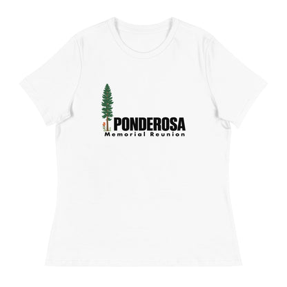 Performance | Women's Relaxed T Shirt | ponderosa reunion | Memorial Logo