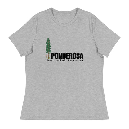 Performance | Women's Relaxed T Shirt | ponderosa reunion | Memorial Logo