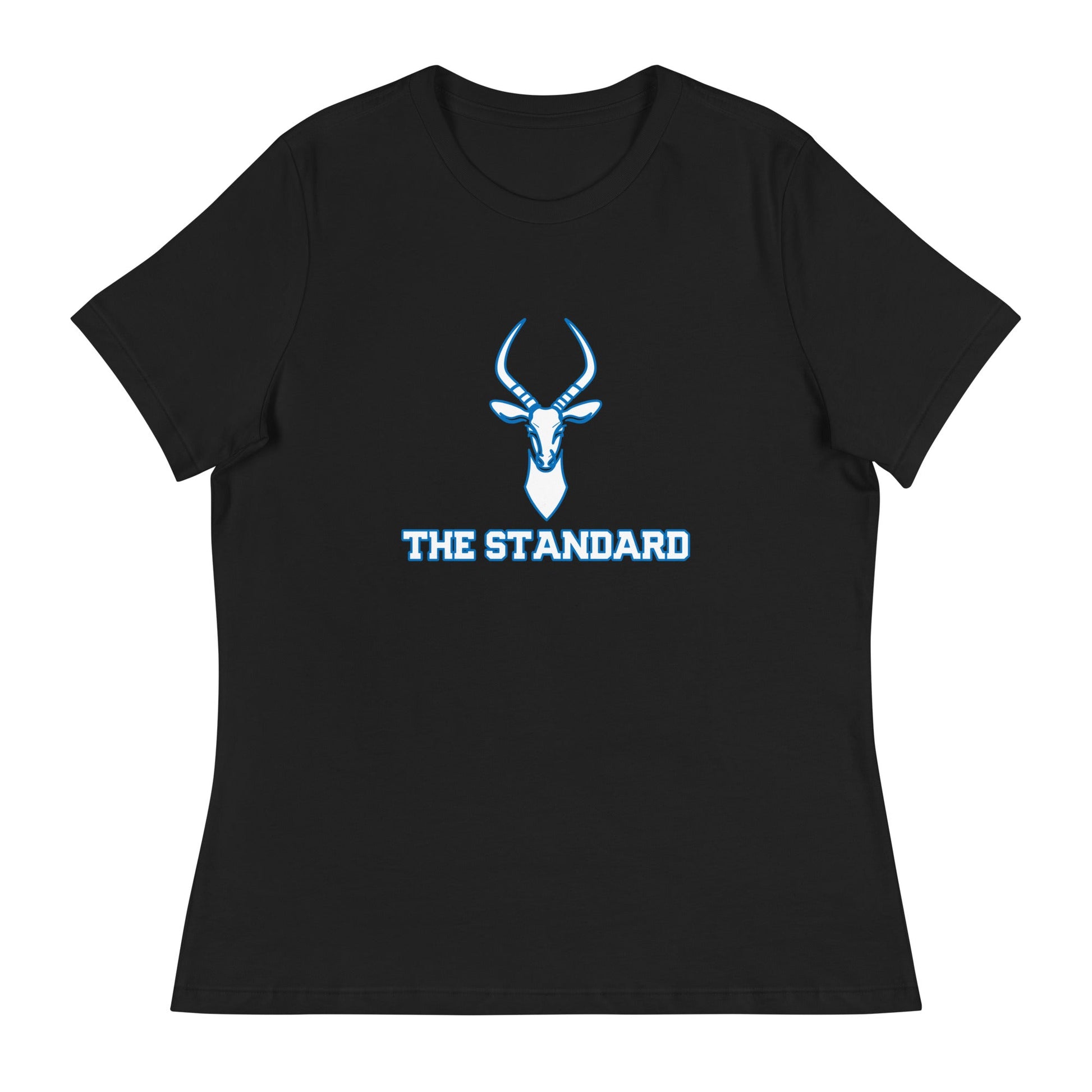 Performance | Women's Relaxed T Shirt | Poudre Football | Standard Mark Logo