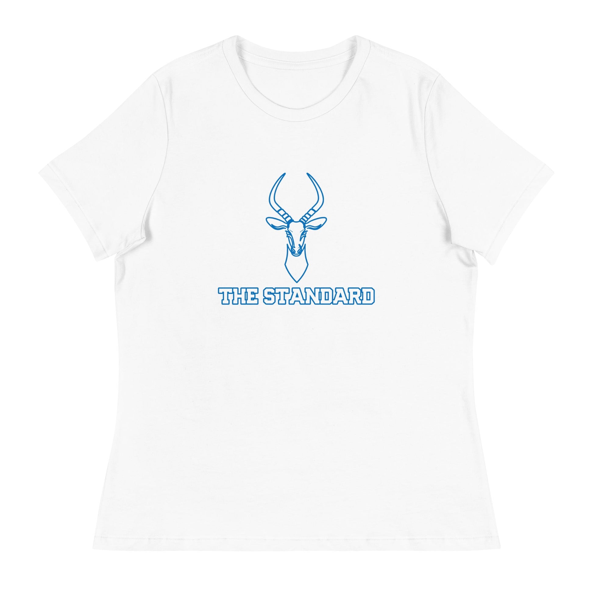 Performance | Women's Relaxed T Shirt | Poudre Football | Standard Mark Logo