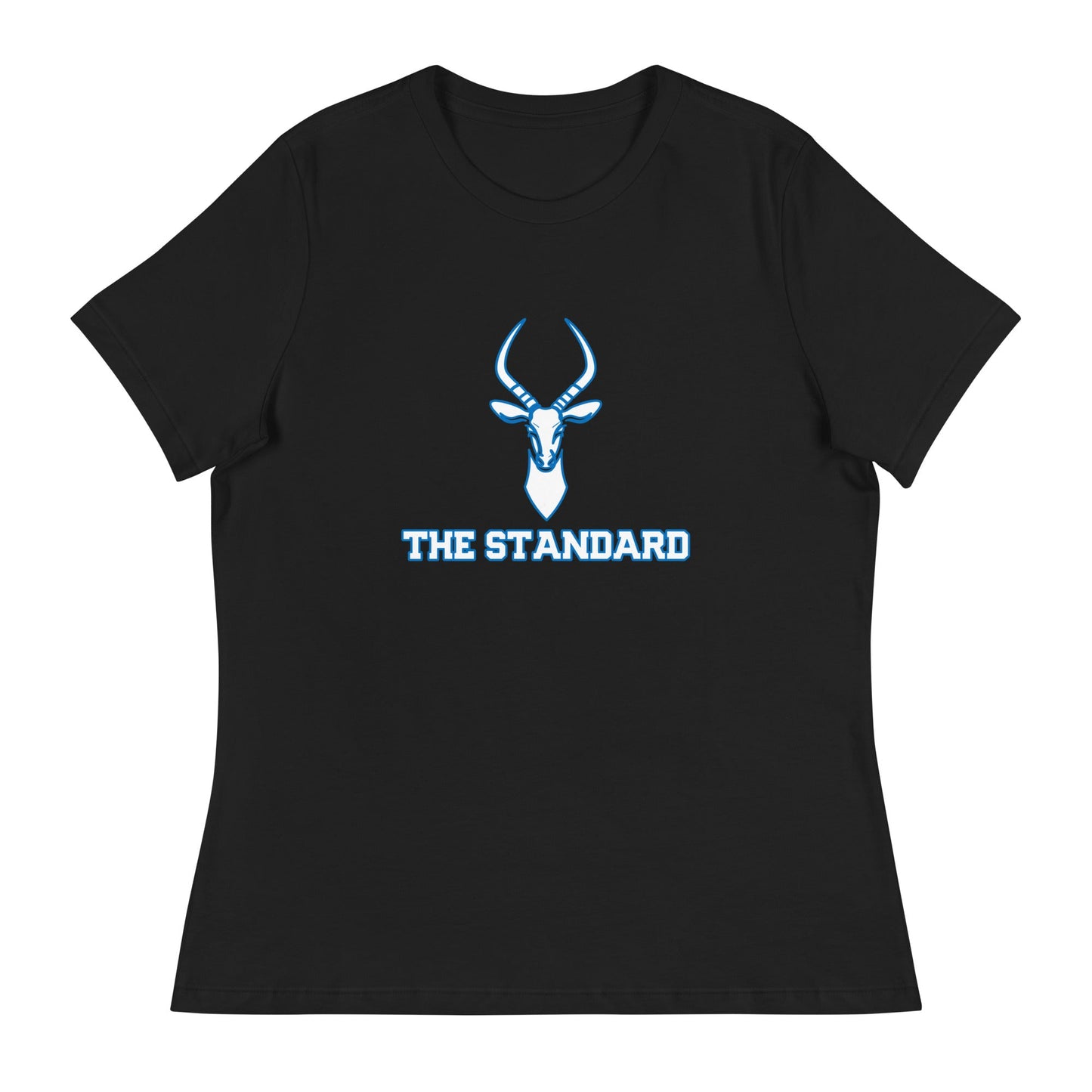 Performance | Women's Relaxed T Shirt | Poudre Football | Standard Mark Logo