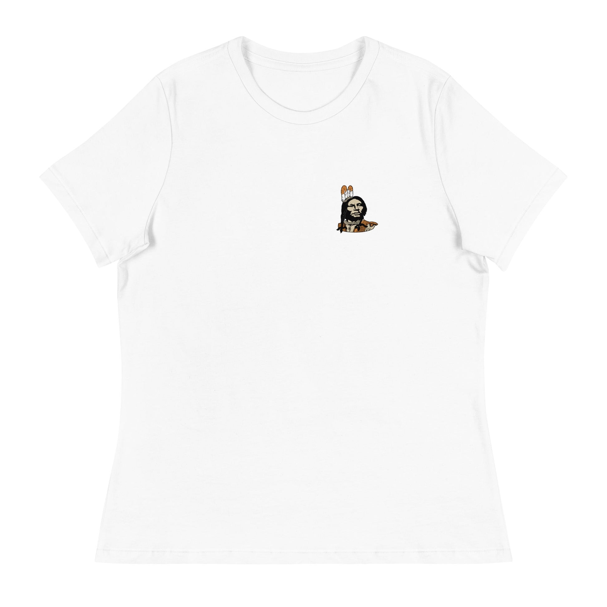 Performance | Women's Relaxed T Shirt | Powhatan lacrosse | Mascot Logo