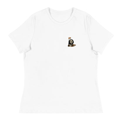 Performance | Women's Relaxed T Shirt | Powhatan lacrosse | Mascot Logo