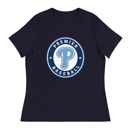 Performance | Women's Relaxed T Shirt | Premier Baseball | Badge Logo