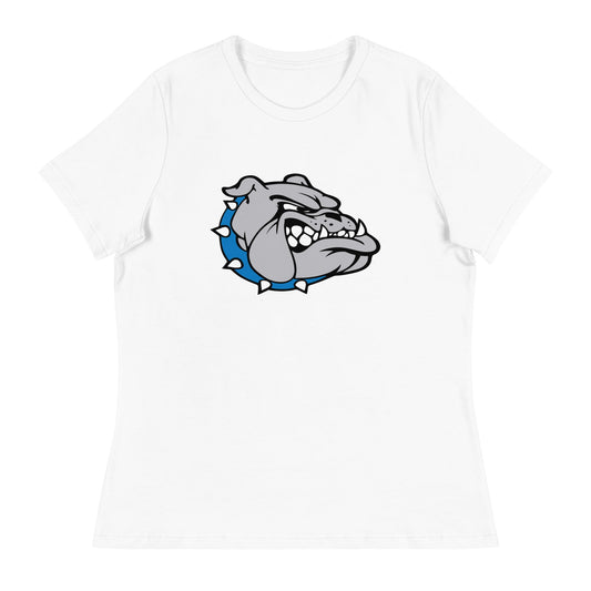 Performance | Women's Relaxed T Shirt | Pretty Prairie Bulldog Football