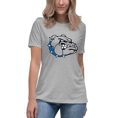 Performance | Women's Relaxed T Shirt | Pretty Prairie Bulldog Football