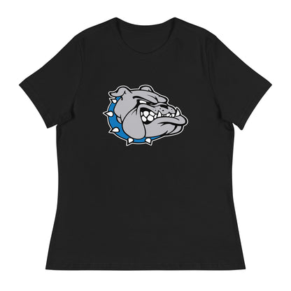 Performance | Women's Relaxed T Shirt | Pretty Prairie Bulldog Football