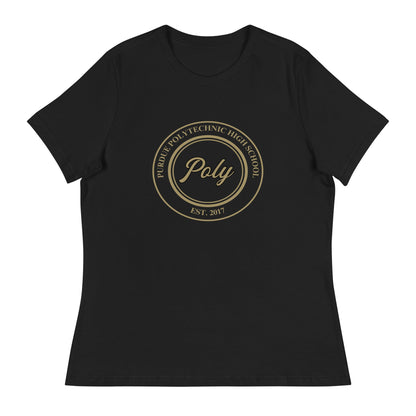 Performance | Women's Relaxed T Shirt | Purdue Polytechnic High School | Poly Seal Logo