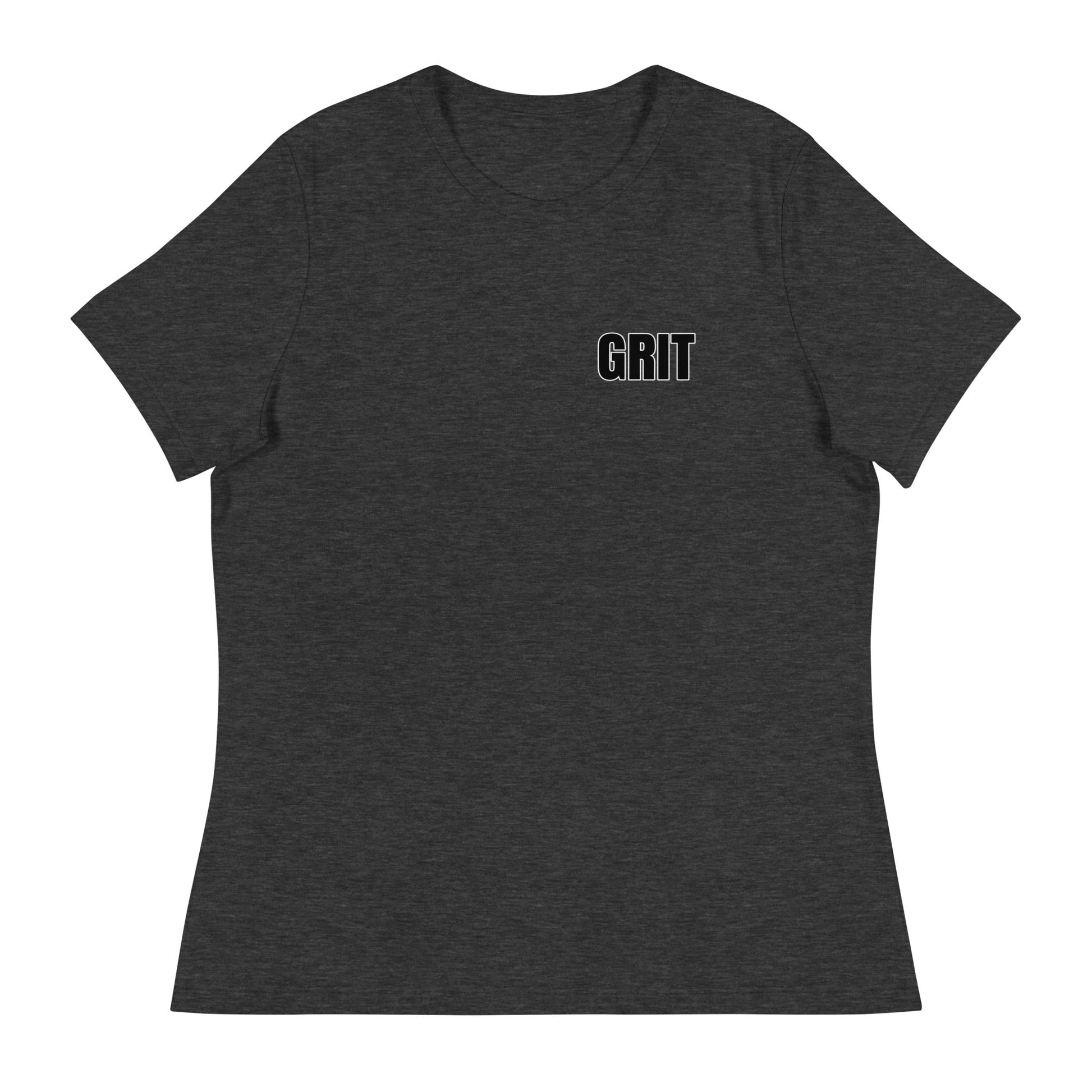Performance | Women's Relaxed T Shirt | Pure Grit Softball | Black Logo