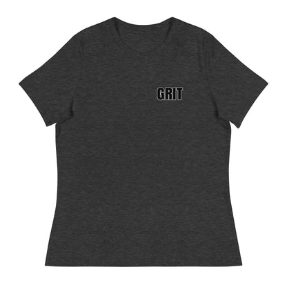 Performance | Women's Relaxed T Shirt | Pure Grit Softball | Black Logo