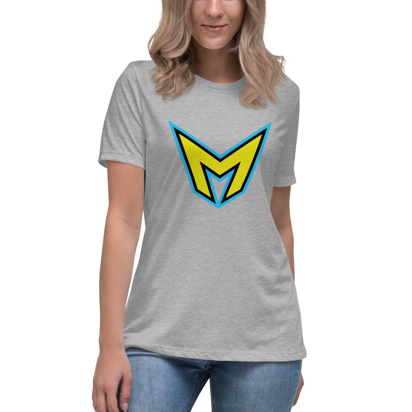 Performance | Women's Relaxed T Shirt | Racine Monstars | M Logo