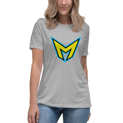 Performance | Women's Relaxed T Shirt | Racine Monstars | M Logo