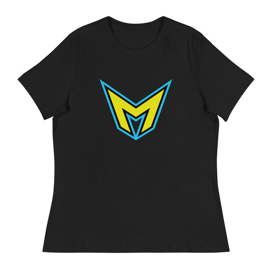 Performance | Women's Relaxed T Shirt | Racine Monstars | M Logo