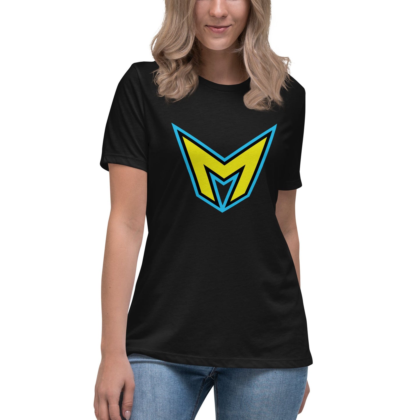 Performance | Women's Relaxed T Shirt | Racine Monstars | M Logo
