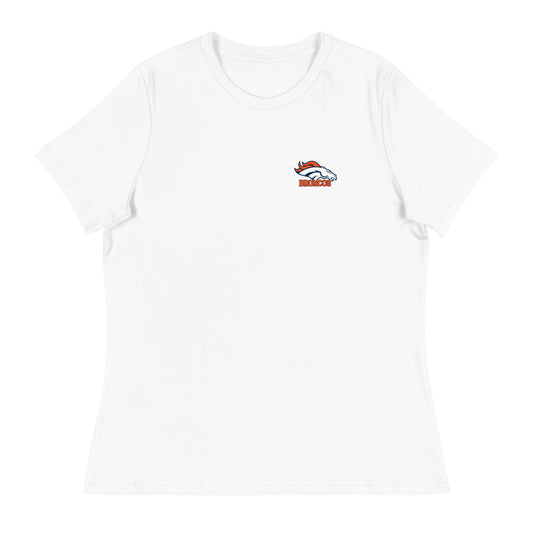 Performance | Women's Relaxed T Shirt | Rapid City Broncos - BHYFL | Athletics Logo