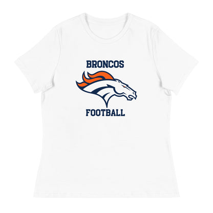 Performance | Women's Relaxed T Shirt | Rapid City Broncos - BHYFL | Cresst Logo