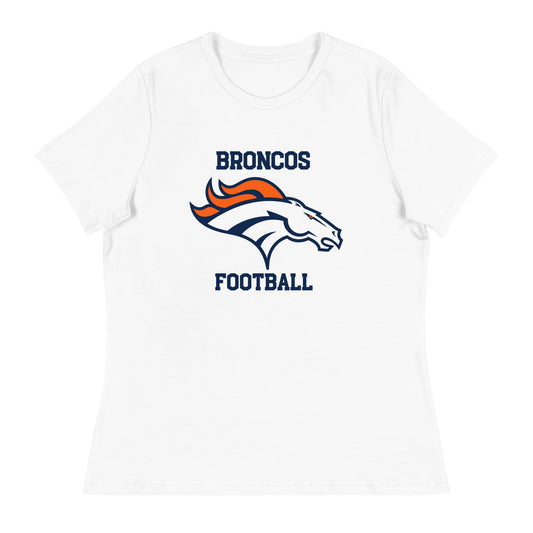 Performance | Women's Relaxed T Shirt | Rapid City Broncos - BHYFL | Cresst Logo