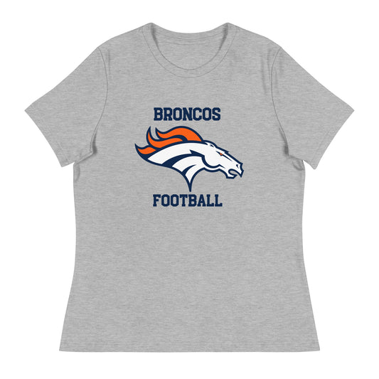 Performance | Women's Relaxed T Shirt | Rapid City Broncos - BHYFL | Cresst Logo