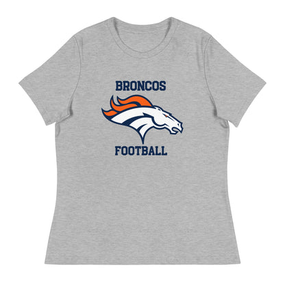 Performance | Women's Relaxed T Shirt | Rapid City Broncos - BHYFL | Cresst Logo