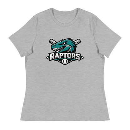 Performance | Women's Relaxed T Shirt | Raptors | Patch Logo