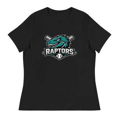 Performance | Women's Relaxed T Shirt | Raptors | Patch Logo